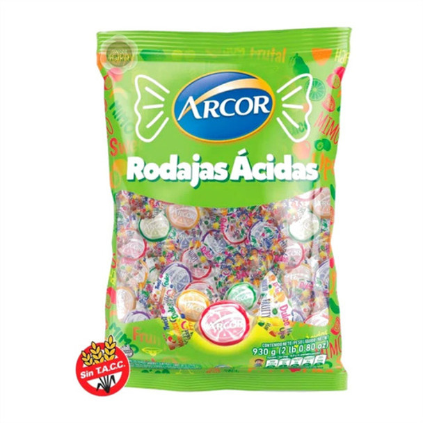 Caramelos Rodajas Acidas X930g - Oferta En Sweet Market 0