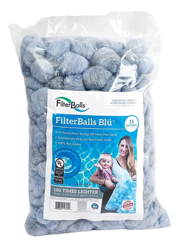 Filterballs Blu - Elemento Filtrante Para Filtro De Piscina 0