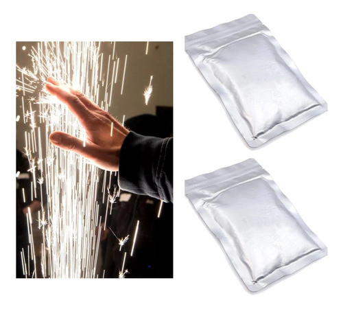 2 Refil Para Maquina De Fogo Frio 200g 0
