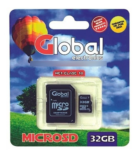 Microsd 32 Gb Con Adaptador Sd Clase 10 Hfc1 0