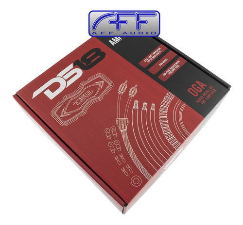 Ds18 Ampkit0, Kit De Cables Cero Awg Completo Aff Audio 0