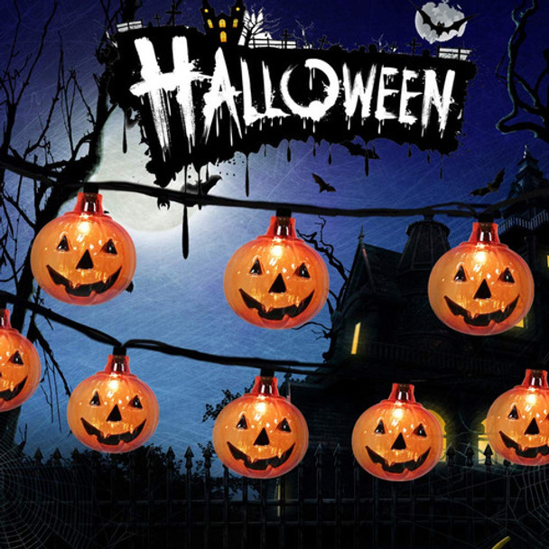 Sunsgne Guirnalda De Luces De Calabaza, Cadena De Luces De P 0