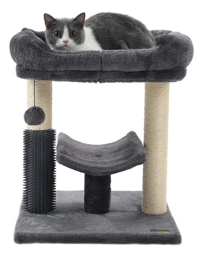 Hoopet Cat Tree Tower, Cat Scratching Post Para Gatos De Int 0