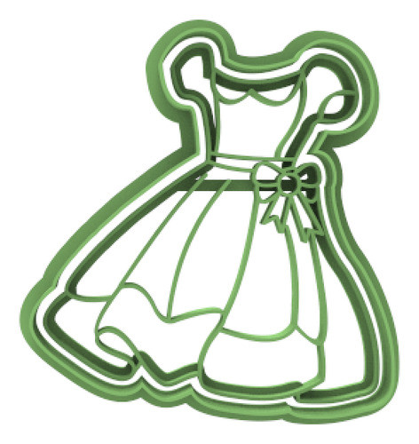 1954 Vestido Alicia Cortante Para Galletas 0