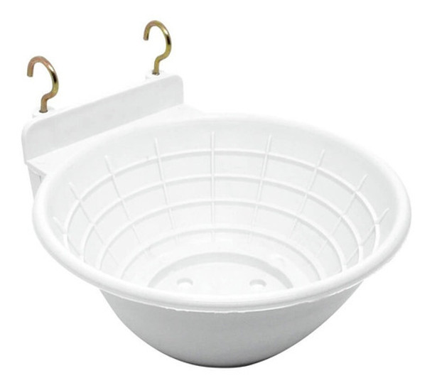 Kit Com 3 Unidades Ninho Plástico Leitoso Para Canário 0