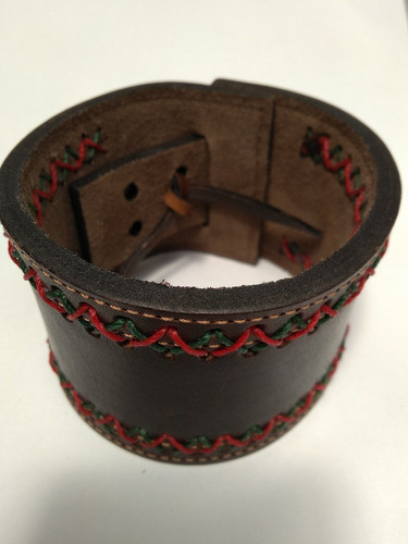 Posa Mate De Cuero Regulable, Distintos Diseños. 0