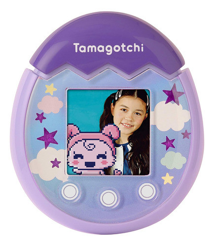 Cuidador De Mascotas Virtual Purple Sky De 5 Cm X 3 Cm X 1,5 0