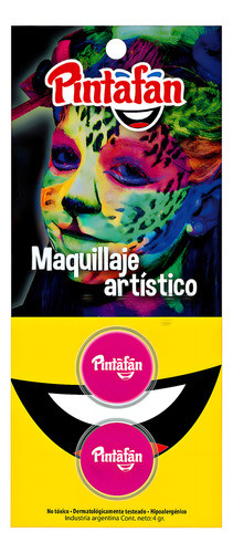 Maquillaje Artistico Fluo Rosa Pack X3 - Cotillón Waf 0