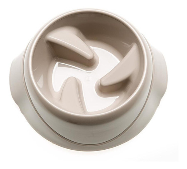 Comedero Perro Slow - Large Gris 0