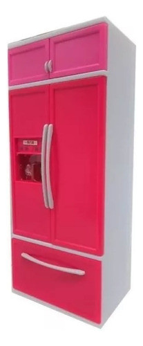 Set De Cocina Modulo Heladera Poppi Para Muñecas 0