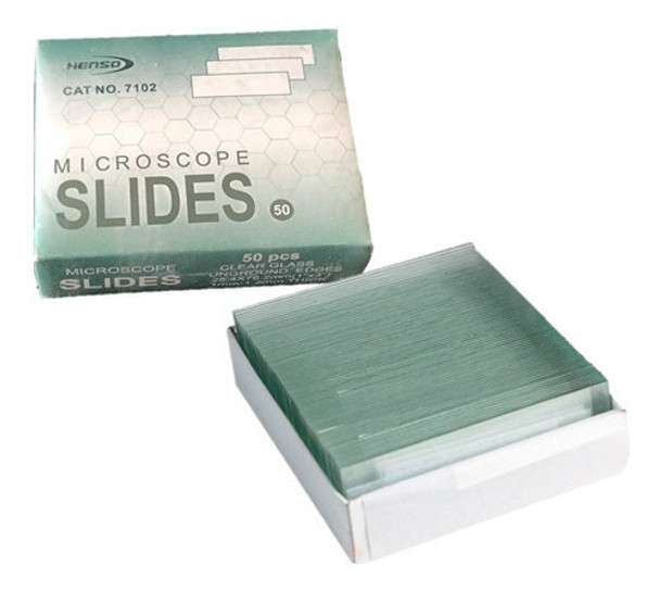 Portaobjetos Vidrio 1 X 3 Alta Calidad, 50 Cajas X 50 U 0