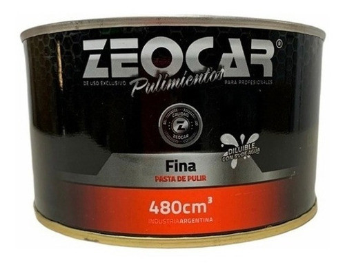Pasta Para Pulir Autos Zeocar De 1/2 Kg Oferta!! 0