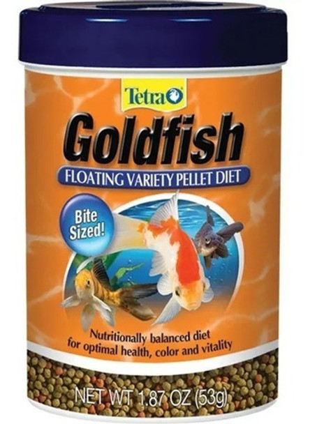 Alimento Tetra Goldfish Variety Pellets 53gr. Realza Color 0