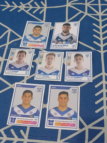 Colección Lote De Figuritas De Vélez Sarsfield 0