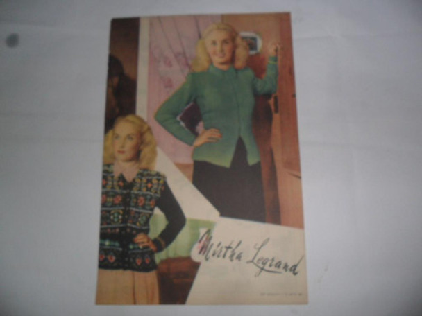 Mirtha  Legrand Poster Revista  Actriz Estrella Cine Teatro 0