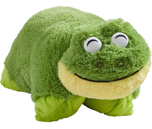 Almohada Mascotas Friendly Frog 18  Peluche De Peluche, Verd 0