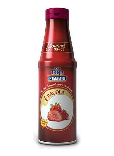 Calda Fabbri Top 695 Ml Morango 0