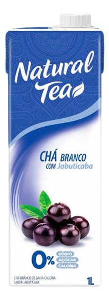 Natural Tea Chá Branco Com Jabuticaba 1 Litro 0