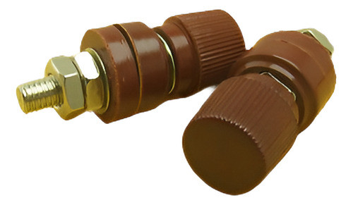 2pcs M8 Rojo 80a Transformador Potencia Amplificador Toma Te 0