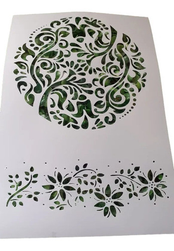 Stencil Mandala Modelo 19 0