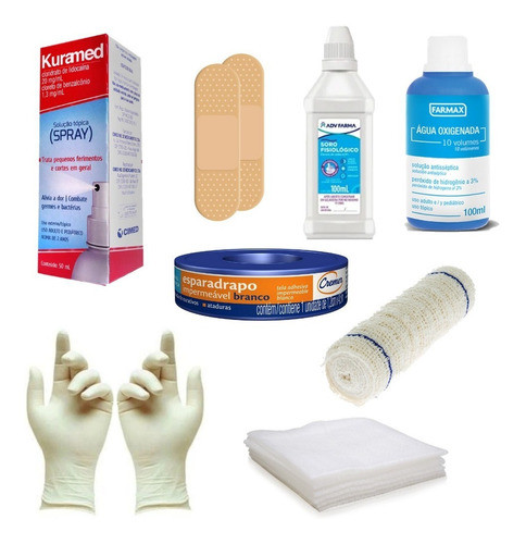 Kit De Primeiros Socorros Completo 0