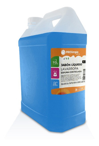 Jabón Líquido Para Lavarropas 5 Litros - Prolimpio 0