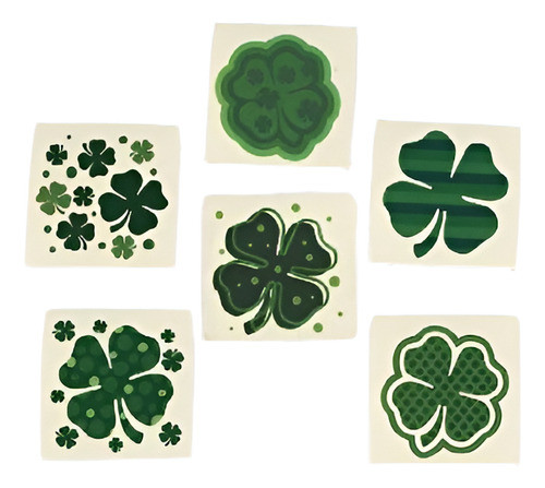 Fun Express Shamrock Con Dibujos De Tatuajes (6 Docenas) 0