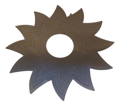 Wind Spinners/moviles De Viento Acero Inox Sol 30cm 0
