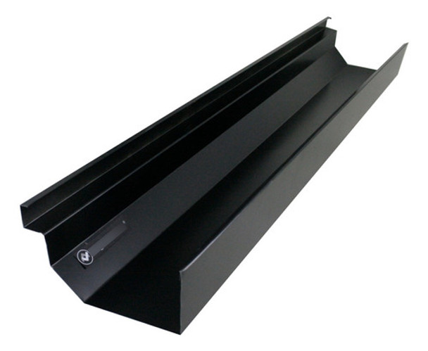 Zingueria Canaleta Americana Color Negro Pintada X 1,00 Metr 0