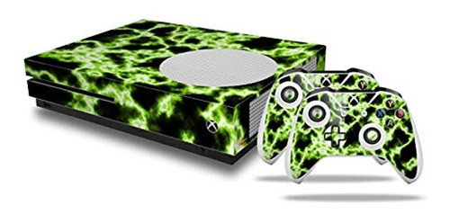 Juego De Mascara De Estilo De Calcomania Verde Electrify P 0