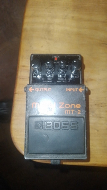 Pedal De Guitarra Boss Metal Zone Mt2 0 Pedal De Guitarra Boss Metal Zone Mt2 0