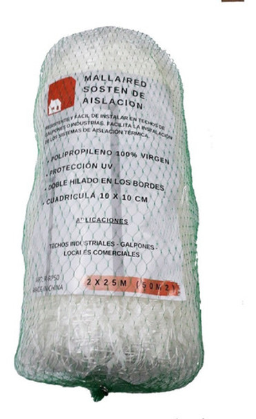 Red Sosten Aislante Termico Techo Lana Vidrio 50m2 - Gavatex 0