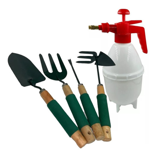 Set Jardinería Pala Rastrillo Plantas Jardín Fumigador Hojas 0 Set Jardinería Pala Rastrillo Plantas Jardín Fumigador Hojas 0
