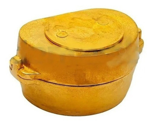 Mufla De Bronce Mediana Roman Para Acrílico Mecánica Dental 0