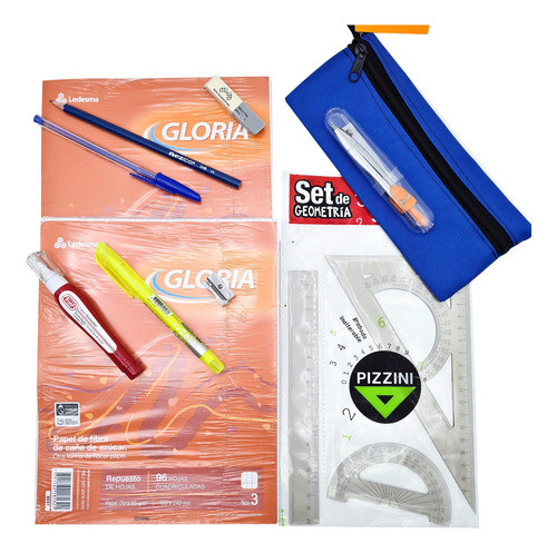 Kit Escolar Geometría Primaria 4° 0