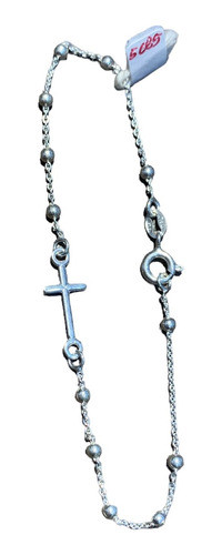 Pulserita Rosario En Plata 925. Pulsera Fina. Tuset. 0