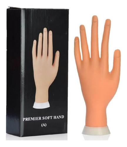 Mano Flexible Para Practicas - Uñas Esculpidas 0