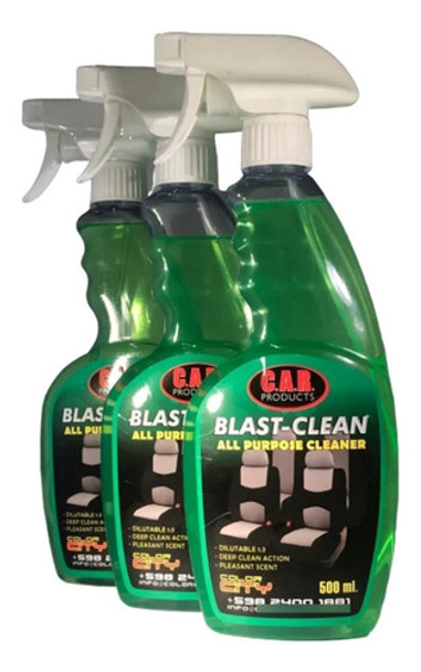 Shampoo Blast Clean Lavado Butacas Alfombras  .x500ml S30 0
