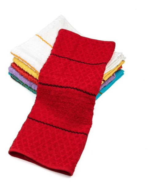 Repasador Premium De Toalla 100% Algodón Gigante X 6 Unid 0