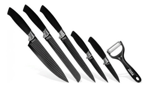 Kit Facas De Churrasco Corte Navalha  Dia Dos Pais 0