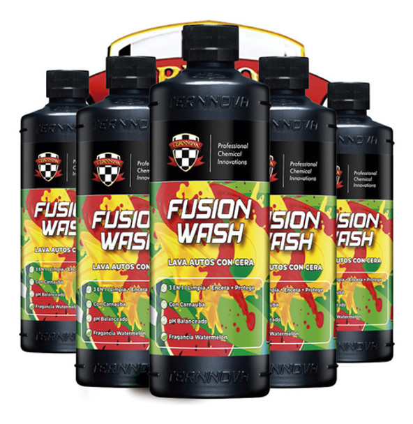 Ternnova | Fusion Wash | Shampoo + Cera De Carnauba | 500ml 0