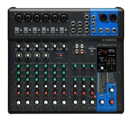 Consola Yamaha Mg 12 Xuk De Mezcla 0
