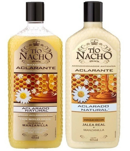 Tío Nacho® Aclarante Pack Shampoo + Acondicionador 415ml 0