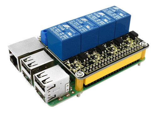 Modulo Relay Raspberry Keyestudio 4 Relay Shield Ks0212 0