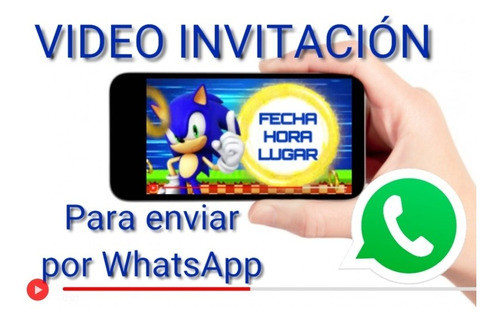 Video Invitación Sonic 0