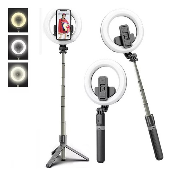 Tripode Anillo Luz Led Selfie Aro Fotos Y Control Recargable 0 Tripode Anillo Luz Led Selfie Aro Fotos Y Control Recargable 0