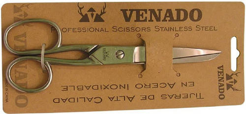 Tijera Venado Unicas En Acero Inoxidable Ojal Simple 15cm 0
