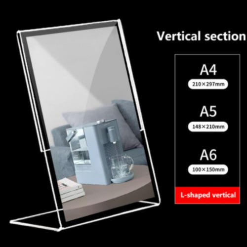 Porta Hojas A3 En Acrílico Exhibidor Mostrador Lassershop 0