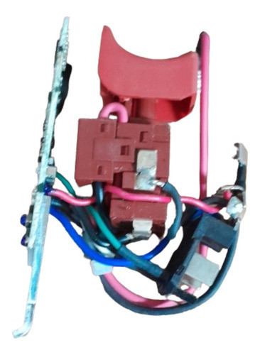 Interruptor Gatillo Llave Con Plaqueta 0
