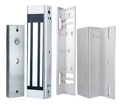 Cerradura Electromagnetica Iman 300lbs 180kg Con Herrajes Zl 0